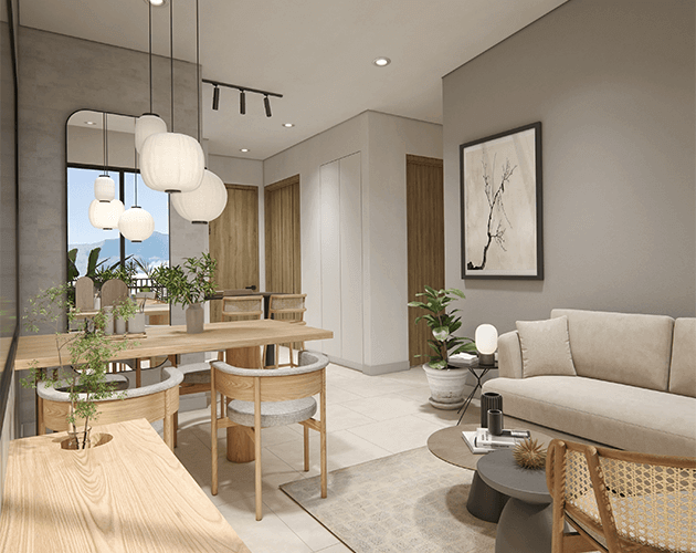 Zolea apartasuites tipo 1 - Apartamentos campestres en el quindio 2