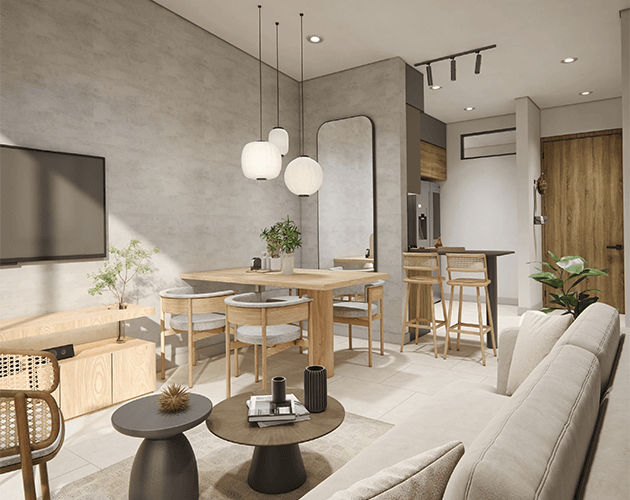 Zolea apartasuites tipo 1 - Apartamentos campestres en el quindio 3