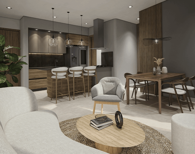 Zolea apartasuites tipo 3 - Apartamentos campestres en el quindio 1