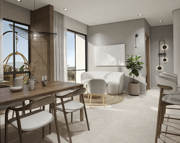 Zolea apartasuites tipo 3 - Apartamentos campestres en el quindio 4