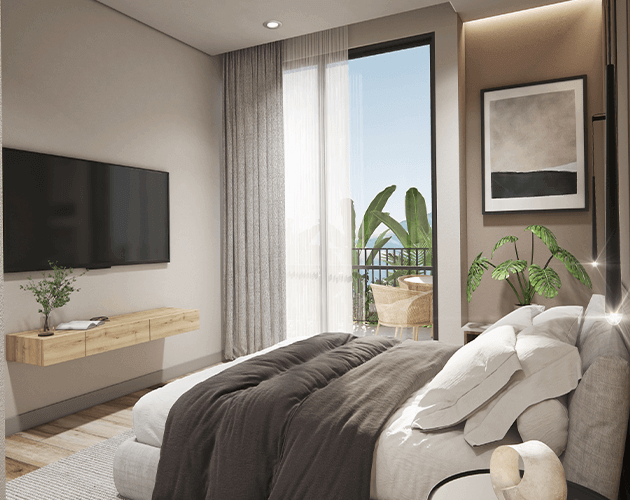 Zolea apartasuites tipo 3 - Apartamentos campestres en el quindio 8