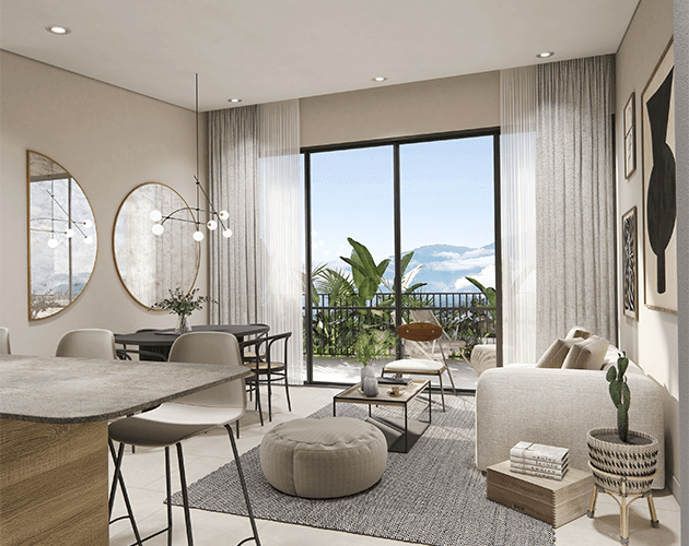 Zolea apartasuites tipo 4 - Apartamentos campestres en el quindio 4
