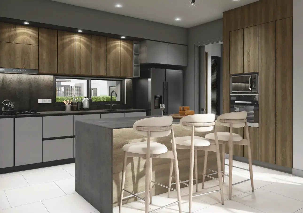 homesuite cocina distribucion casa campestre en el quindio.webp